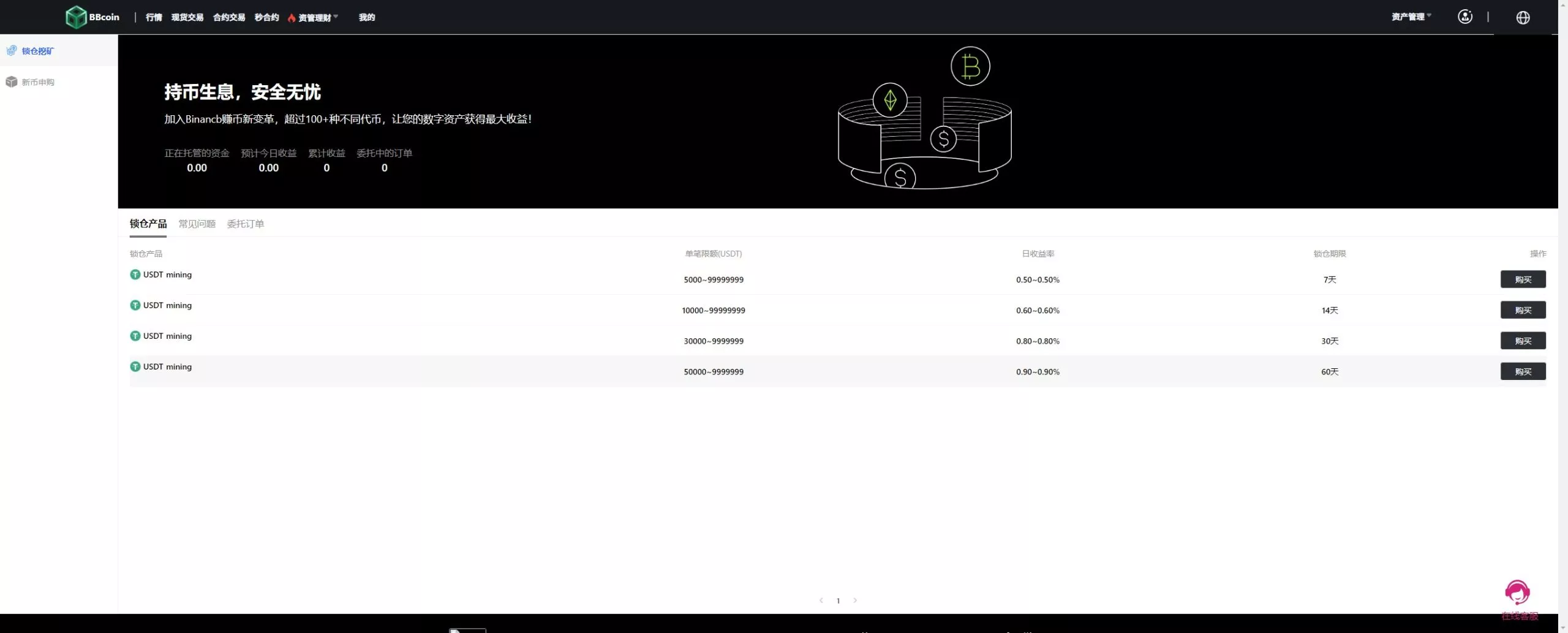 【新增dapp登陆】跟单交易所+C2C+现货+杠杆合约+期权秒合约+挖矿理财+申购+插针+交易所源码插图19