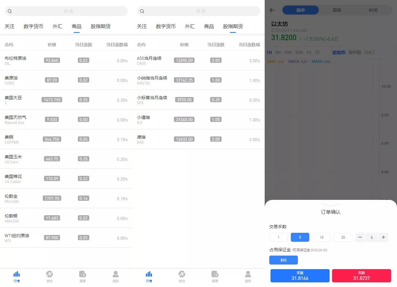 【多语言微盘】虚拟货币+外汇+国际散货+股指期货+跟单+PChtml+H5黑蓝UNIAPP两套前端+时间盘等多玩法插图3
