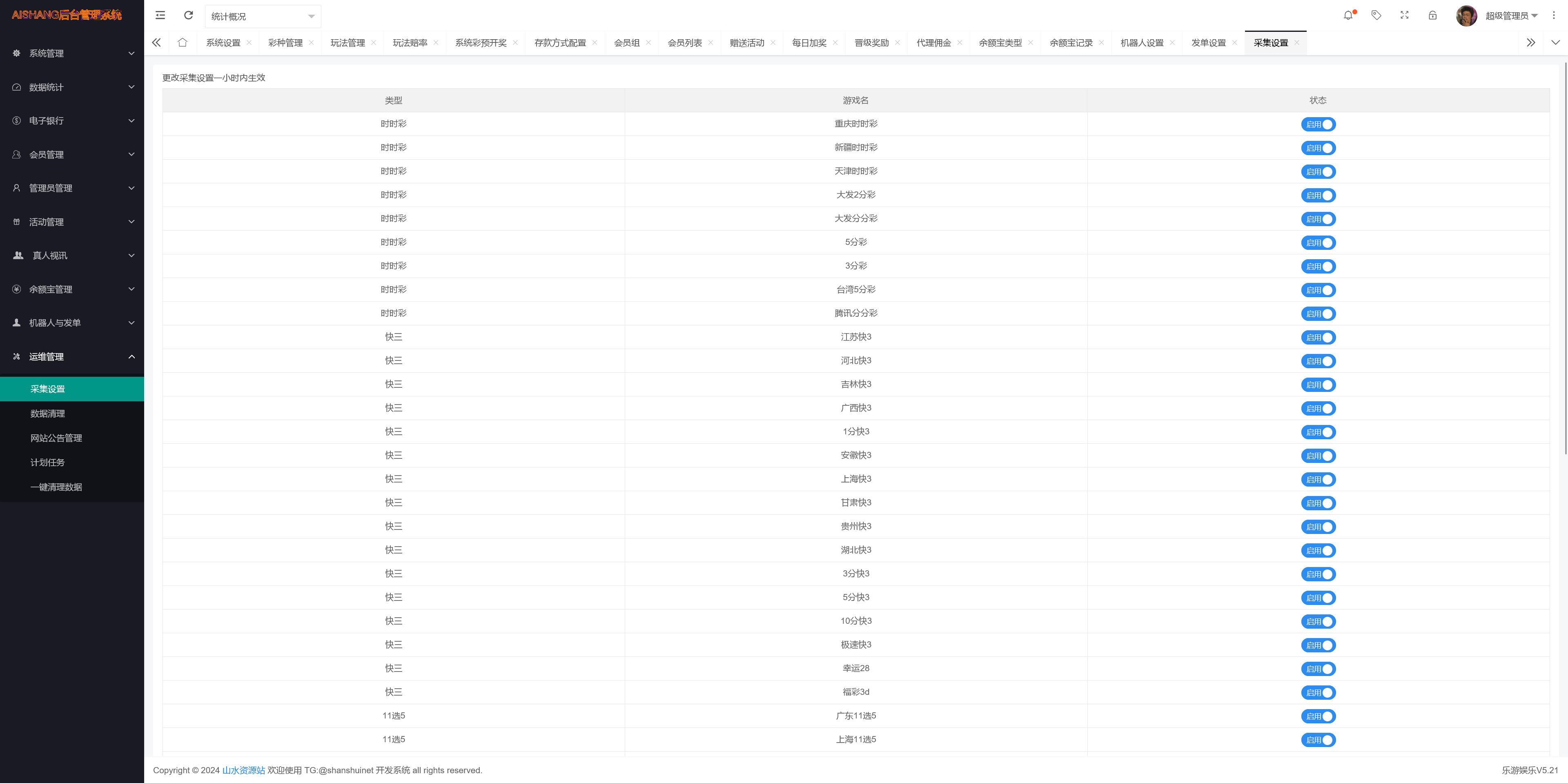 大富二开完整运营版新UI乐游博悦娱乐/Linux系统+余额宝理财+合买大厅+前后端重构+搭建教程-零夏资源网
