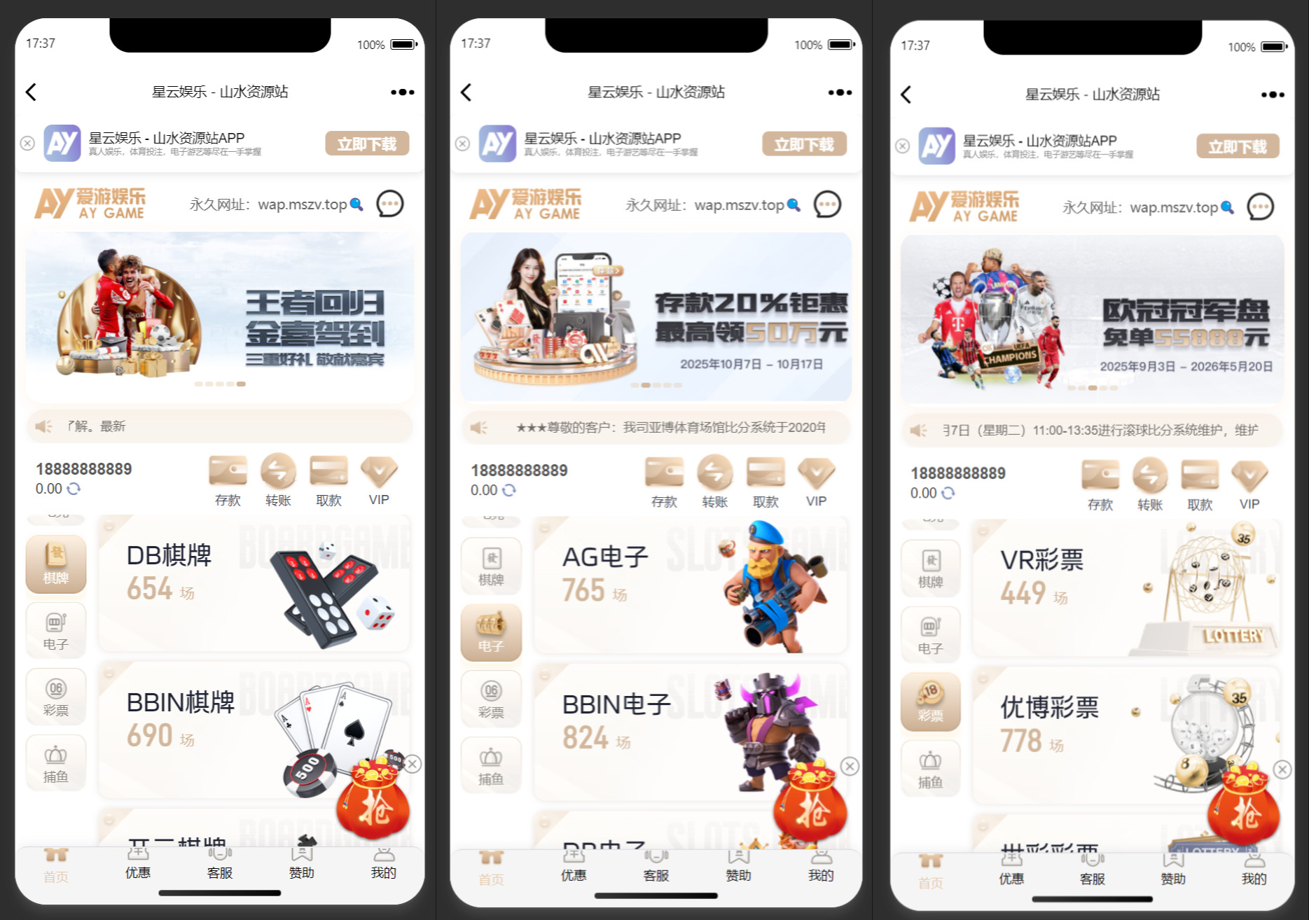 美盛系列包网模板爱游+搭建教程插图9